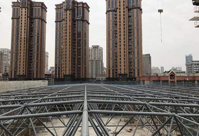 唐山螺栓球网架结构